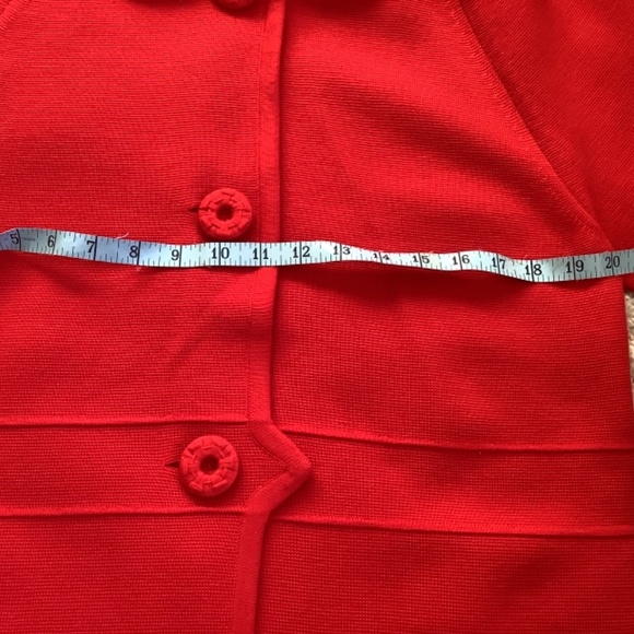 😍🤩Host Pick! Gorgeous Red Vintage Wool Jacket/ Coat - Picture 2 of 14